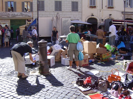 A tak Campo de Fiori wyglda...